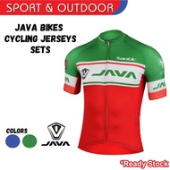 JAVA Bike Jersey/ Cycling Jersey Mountain Bike / Road Bike Blue/Green