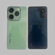 For Infinix Hot 40i X6528B X6528 Back Battery Cover Housing Case with Camera Lens Repair Part