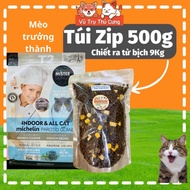 Thức ăn Hạt Mister Donut T2 cho mèo kèm thịt sấy thơm ngon