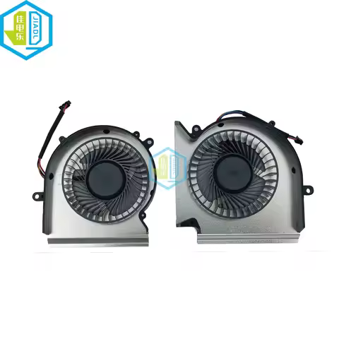 Genuine Laptop CPU GPU Cooling Fans for MSI GL65 GE65 GP65 WE65 9TI 9TJ Leopard MS-16U1 Notebook PC 