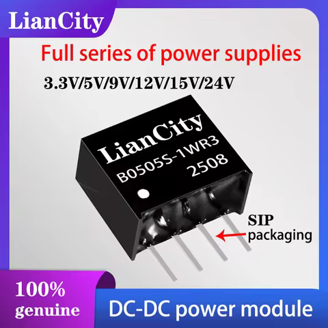 DC-DC B0305S/0303/0309/0312/0315/0324/0503/0505/0509/0512/0515/0524/9 12 15 24 to 3.3v 5v 9v 12v 15v