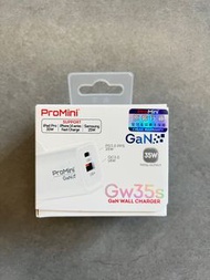 ProMini Gw35s PD3.0 + QC GaN 35W快速充電器