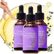 Cyperus Rotundus Skin Serum, Cyberglow Oil, Cyprus Rotundus Oil for Hair Removal, Gentle Moisturizin