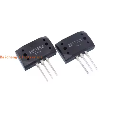 10PCS New 2SC3264 2SA1295 A1295 C3264 High Power Audio Amplifier Pairing Tube MT-200