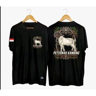 WHITE GOAT FARMERS' T-SHIRT DTF SCREEN PRINTING/ FARMERS' T-SHIRT