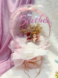 索拉花氣球波波球黏土人偶