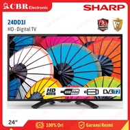 Ready TV SHARP 24inch LED 24DD1I (HD-Digital TV)
