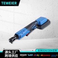 21v Multifunctional Brushless Electric Ratchet Wrench Rechargeable 90 Degree Lithium Battery Angle E