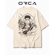 Orca T-shirt with Himejima Gyoumei Demon Slayer print - High quality Cotton fabric - ORCA221