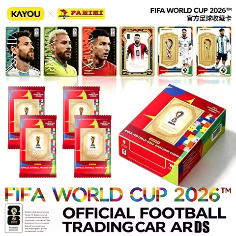 KAYOU Panini 2026 World Cup Football Collectible Card Messi Cristiano Ronaldo Mercural Merchandise C