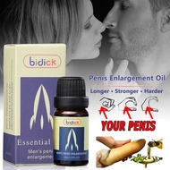 【Ready Stock】🔥BIDICK Original Mens Enlargement Penis Oil Minyak Urut Lelaki 10ml Penis Growth Oil Me