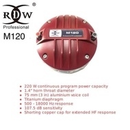 TWEETER RDW M120 - TWEETER PROFESSIONAL - NEODYMIUM -KABEL