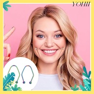 YOHII Dimple Trainer, Stainless Steel Easy to Wear Dimple Maker for Cheeks, Facial Beauty Tools Faci