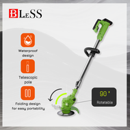 BLESS Grass Cutter Electric Mower 48V Cordless Grass Cutter Heavy Duty Grass Cutter Trimmer Portable