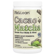Fit & Lean, Cacao Matcha, 3.7 oz (105 g)
