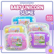 Slime Baby Unicorn Series By Popishop.id 200Gr - Slime Base Tofu Topping Floam Toy Slime Squishy