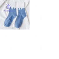 1set 3 Pairs Knitting Socks Crew Socks Winter Warm Thermal Socks None 270x115x6mm