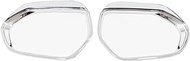 FEPLEO Car Rearview Mirror Block Rain Eyebrow Sticker Cover Trim ABS Chrome Auto Accessories 2pcs, for Corolla, 2019 2020 Wind Deflector