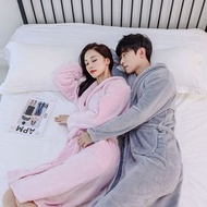 成人情侶睡袍套裝 圖片色 S M  L XL XXL XXXL  $300/套（男+女）