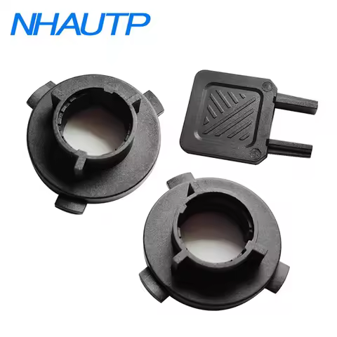 3Pcs/Set H7 LED Headlight Adapter Holder For KIA K3 K4 K5 Sorento Sportage R Hyundai Santa Fe Tucson