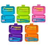 4Pcs/set Oral Portable Travel Kit Deep Cleaning Oral Hygiene Interdental Brush Oral Care Kit