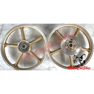 Sport Rim AR80 Siap Custom PnP Ex5 Dream Cutting GTO Siap Disc Sport Rim AR80 Gold