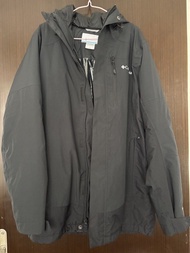 Columbia 黑色M 碼羽絨外套