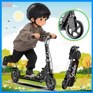 Foldable Scooter For Kids Youth 2-Wheel Design Outdoor Portable Folding Foot Brake Adjustable Kids S
