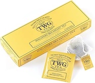 TWG Tea Singapore Breakfast Tea, Black Tea &amp; Green Tea Blend In 15 Hand Sewn Cotton Tea Bags In Giftbox, 37.5G