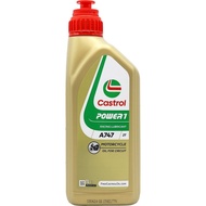 CASTROL POWER1 A747 2T ENGINE OIL GERMANY 1L (2 STROKE MINYAK HITAM MOTOR) 100% ORIGINAL CASTROL