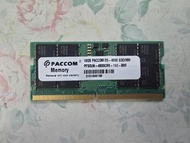 Paccom 16GB DDR5 (DDR 5 not DDR4) 4800Mhz SODIMM (notebook or mini PC 用)