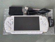 Sony PSP PSP3000 珠光白色 + 8GB卡 + 新電池 + USB充電線