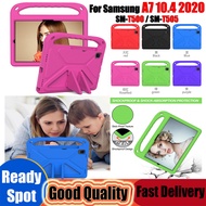 [Ready Stock] Portable Protective Case For Samsung Galaxy Tab A7 10.4 (2020) SM-T500 SM-T505 EVA Material Protection Kids Tablet Shockproof Stand T500 T505 Holder Cover