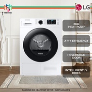 Samsung DV80TA220AE/FQ 8KG Heat Pump Dryer A+++ Efficiency Intelligently Dries DV80TA220AEFQ Mesin P