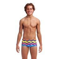Funky Trunks Boy's Sidewinder Trunks Rocky Wave
