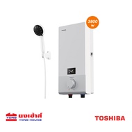 TOSHIBA เครื่องทำน้ำอุ่น รุ่น DSK38ES5KW DSK38ES5KB กำลังไฟ 3800 w / 4500 วัตต์ โตชิบา DSK45ES5KW DS