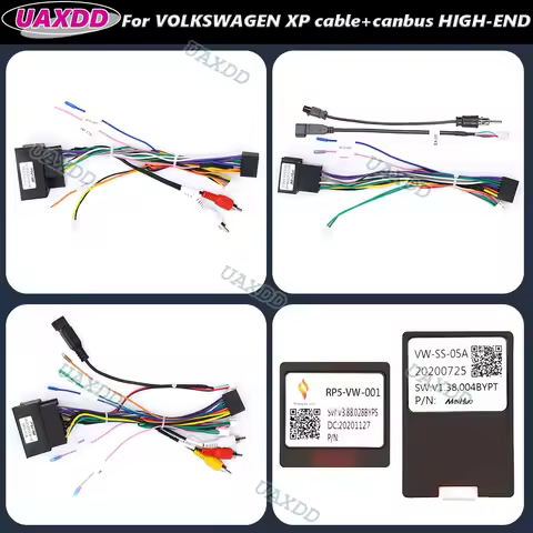 2 Din Car For VOLKSWAGEN decoder XP canbus box Golf Tour 7 6 Touareg PASSAT Tiguan Lamando POLO SCIR