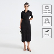 BUSY VTL2 Women's German Collar Loose Sleeve Dress