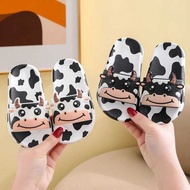 Cow Motif Children's Slippers