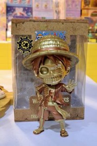 Mighty Jaxx Luffy 路飛 台北會場限定版 黃金色