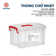 Transparent plastic toy bin 6L/18L 6576,6577