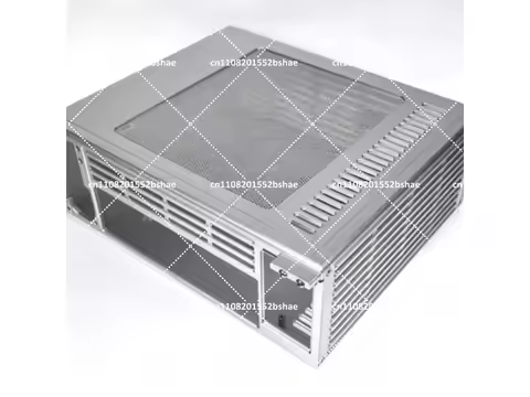 ZS-D2/ITX Half Height Mini Computer Case V4, 4.9L All Aluminum PC Case