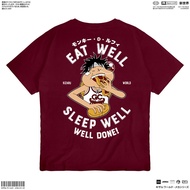 Kizaru One Piece LUFFY EAT WELL Anime T-Shirt