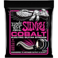 ERNIE BALL COBALT ELECTRIC GUITAR STRINGS 2723 SLINKY COBALT 9-42 GAUGE