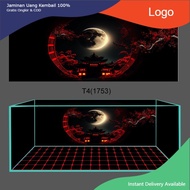 3d Glue Decal Painting, Aquarium Fish Tank Sticker, Arowana Fish Tank (Back Sticker Painting)