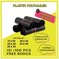 Thick plastic packing, black polymailer plastic packing