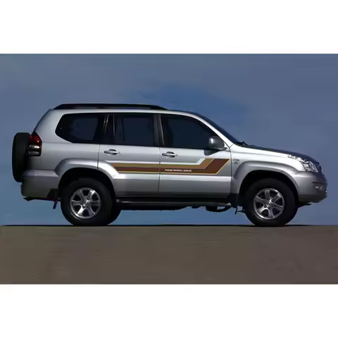 Car Stickers RENMARK BODY STRIPE For Toyota Land Cruiser Prado lc120 sports Vinyl decals