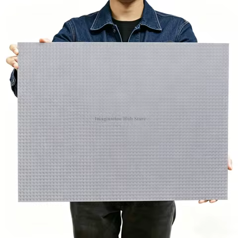 48*64 Dots Classic Building Blocks Base Plate DIY Assembled Wall Baseplate Compatible Major Brand Ed
