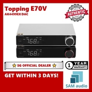 [🎶SG] TOPPING E70V (E70 VELVET) AK4499EX DAC