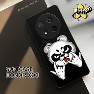 HP Case Honor X9C New Softcase Procamera Latest Honor Phone Case Panda Motif Quality Case - Honor - 